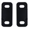 National Hardware National Hardware 1-3/4 in. L Matte Black Aluminum Double Floor Guide 1 pc N700-114 - alternate 2